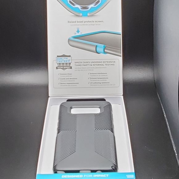 💙Speck Presidio Grip Cell Phone Case for Samsung Galaxy Note8 - Black - Picture 3 of 3